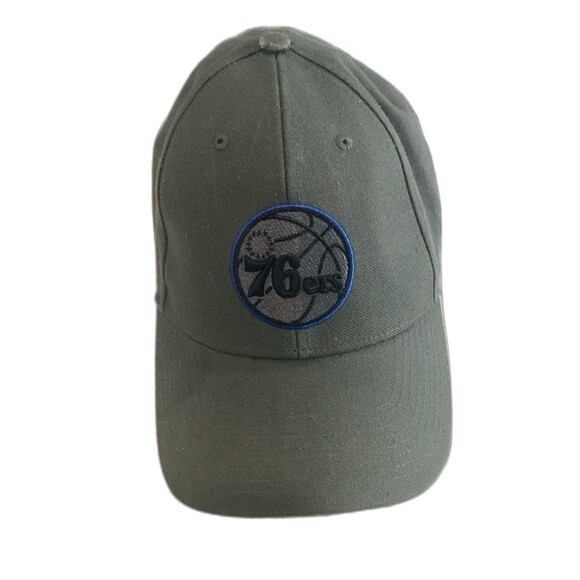 47 Brand Cap Hat Unisex Adjustable Color Dark Green Phila 76ers Baseball Cap - Picture 1 of 6